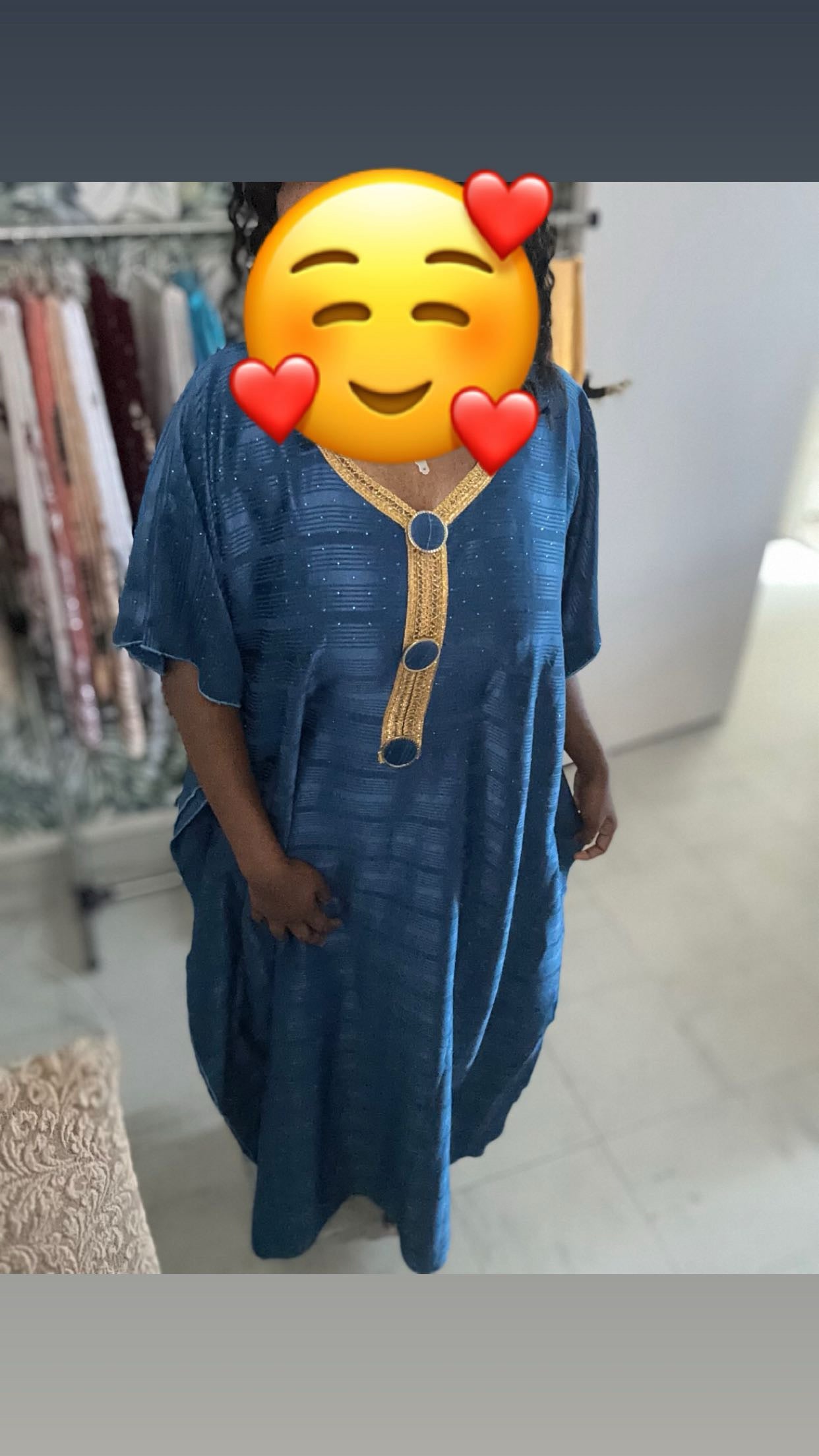 Boubou sans chale